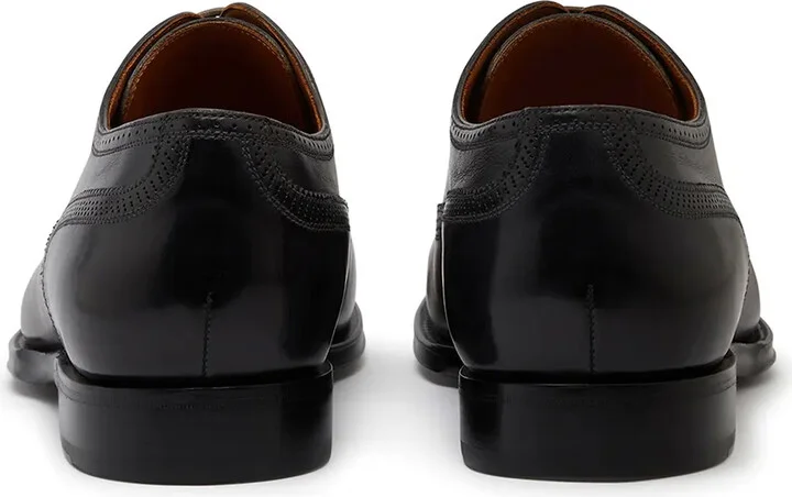 Brogue Detail Derby Shoes - Image 3