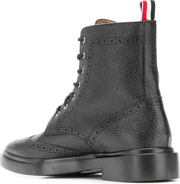 Brogue-Detailed Boots - Image 3