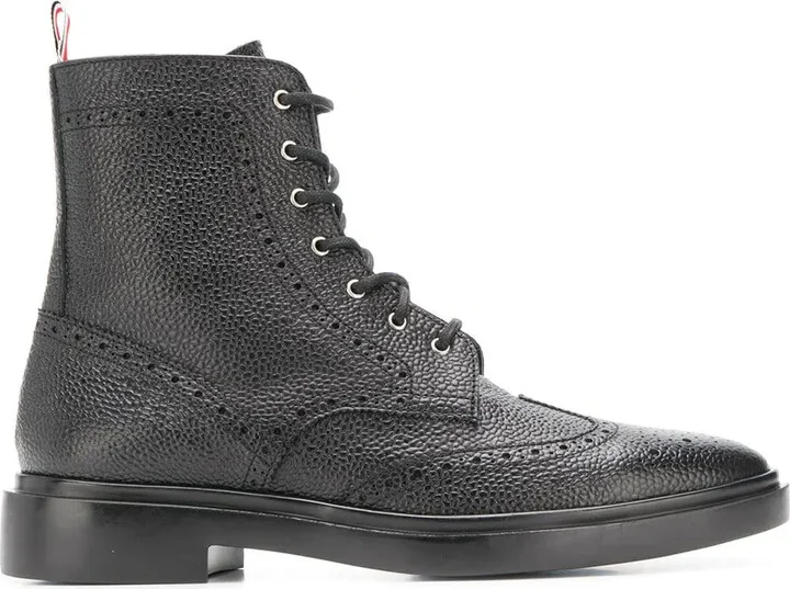 Brogue-Detailed Boots