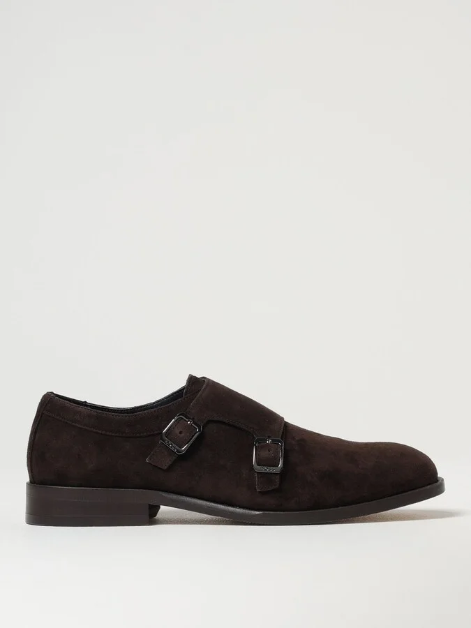 Brogue Shoes BOSS Men color Brown