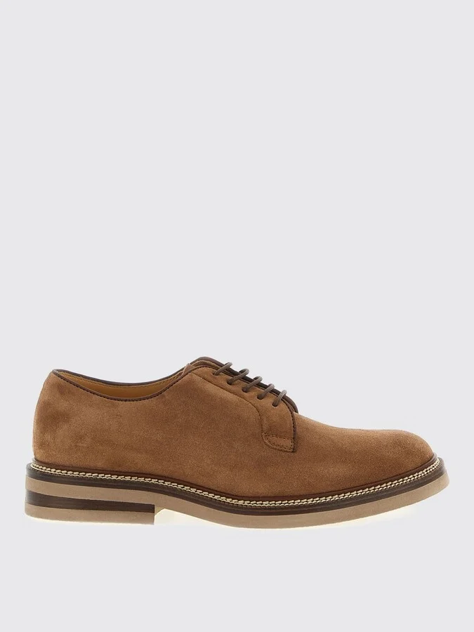 Brogue Shoes BRUNELLO CUCINELLI Men color Brown