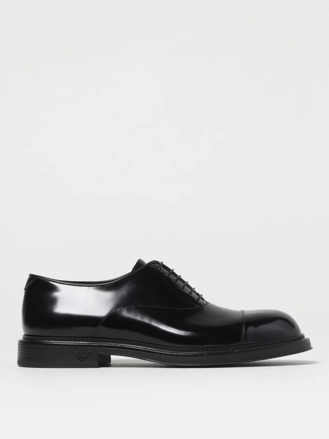 Brogue Shoes EMPORIO ARMANI Men color Black