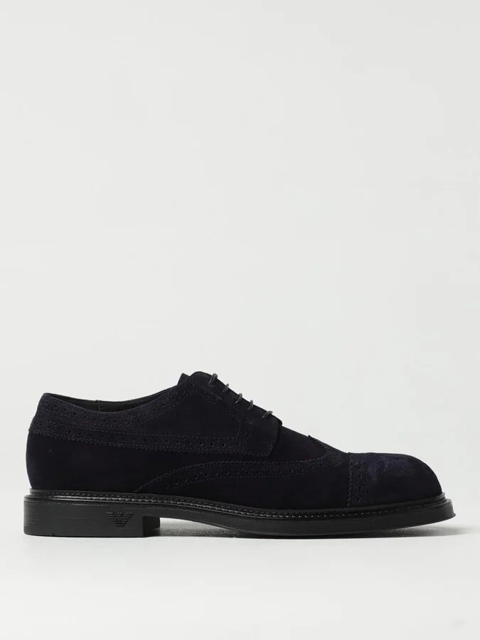 Brogue Shoes EMPORIO ARMANI Men color Blue