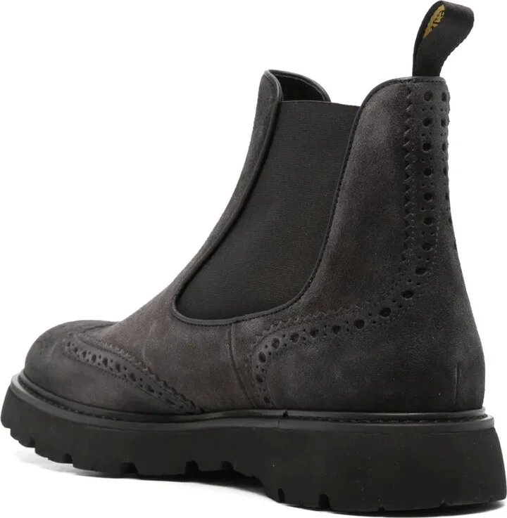 Brogue-Trim Ankle Boots - Image 3