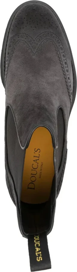 Brogue-Trim Ankle Boots - Image 4