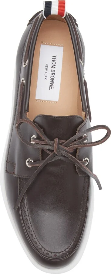 Brogued Boat Shoe - Image 5