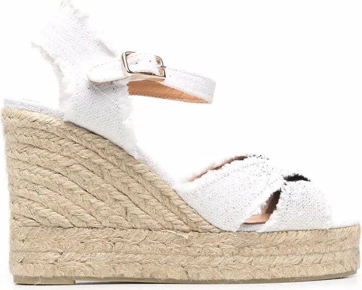 Bromelia wedge espadrilles