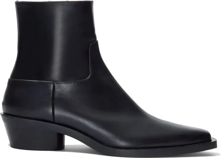 Bronco leather ankle boots