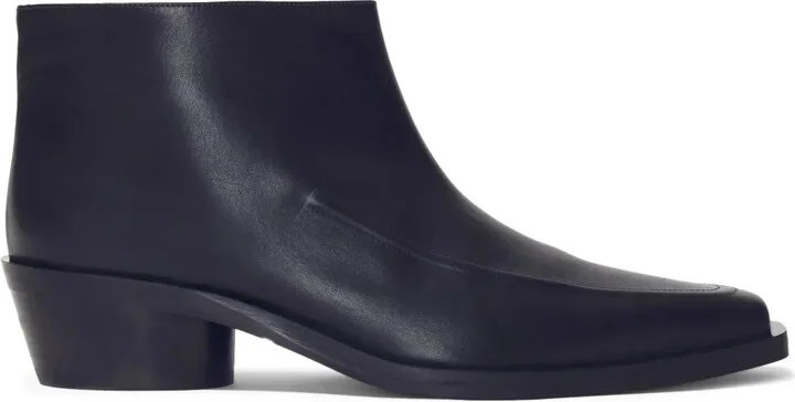 Bronco leather ankle boots
