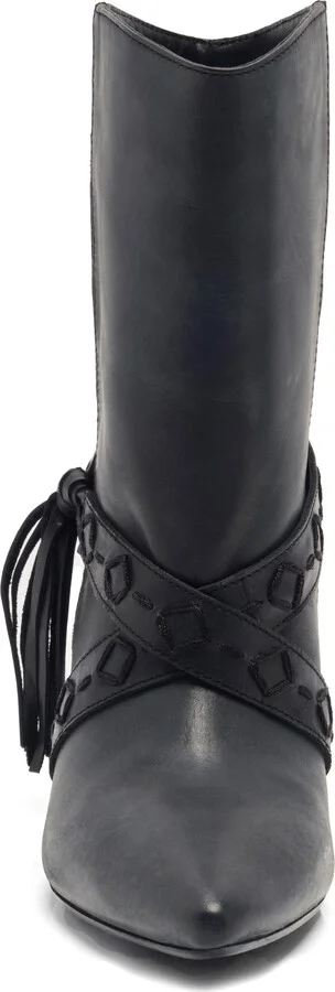 Bronte Belt Wrapped Western Boot - Image 4