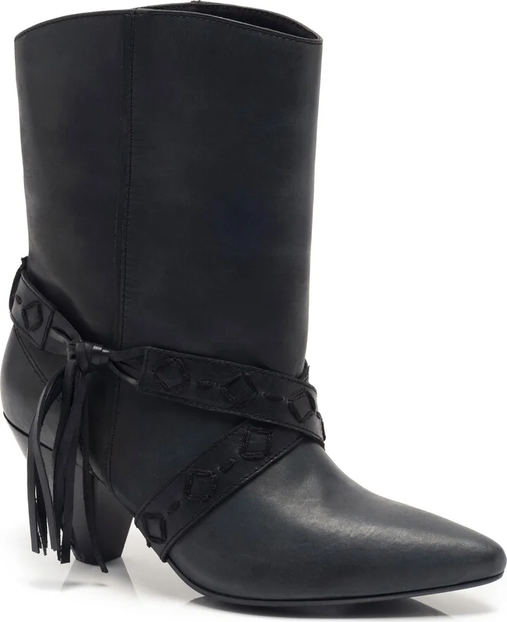 Bronte Belt Wrapped Western Boot