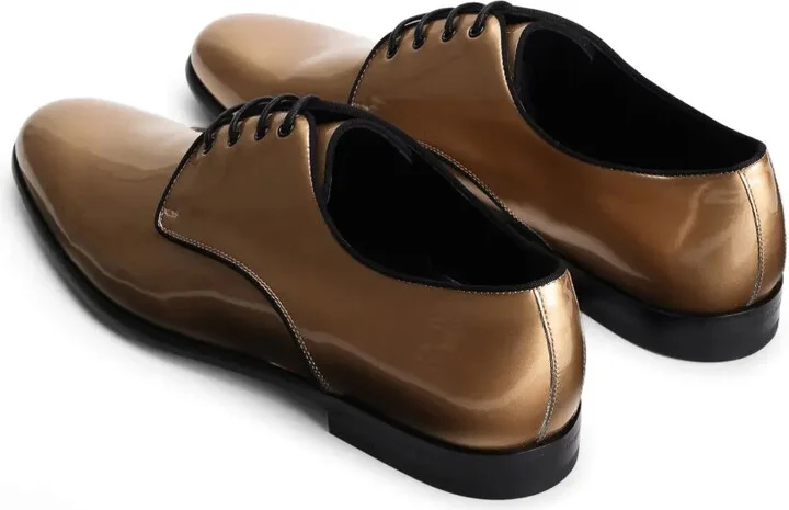 Bronze Derby Shoes - Image 3