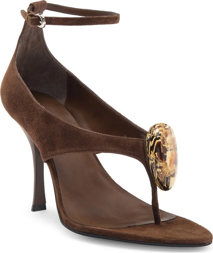 Bronzite Ankle Strap Sandal
