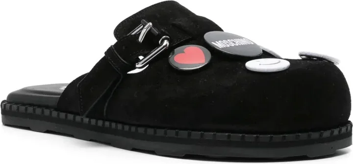 Brooch-Embellished Slippers - Image 2