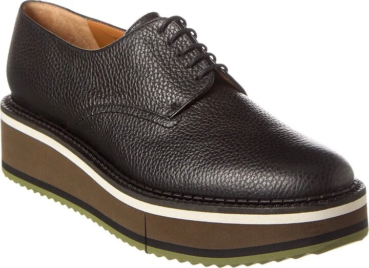 Brook Leather Platform Oxford