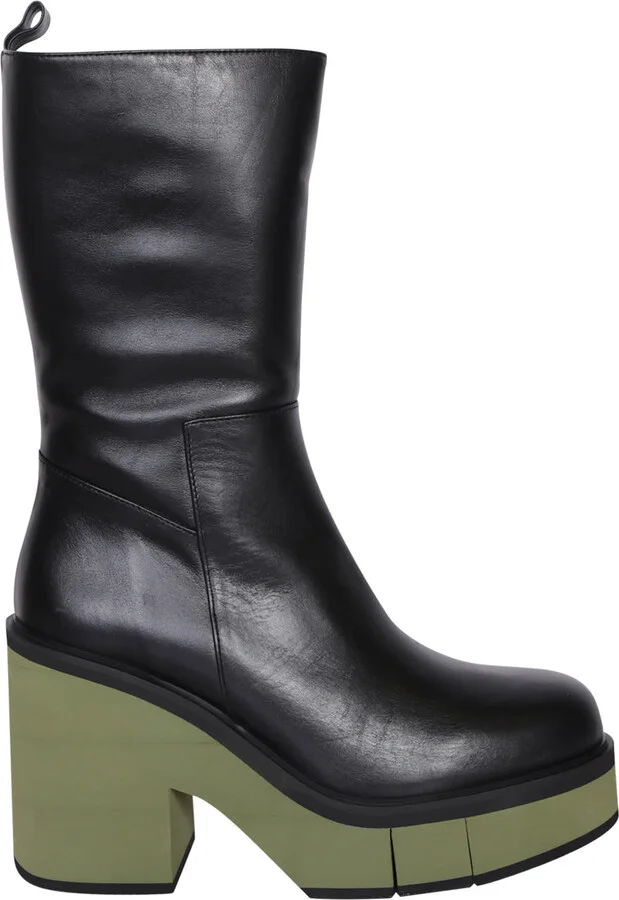 Brook Nero Leather Boot