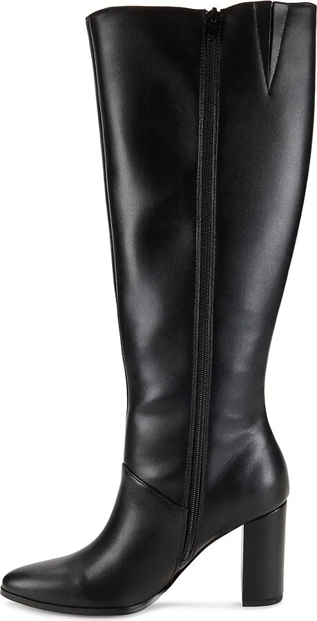 Brooke 81MM Block Heel Knee High Boots - Image 4