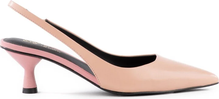 Brooklyn Kitten Heel Slingback Pump - Image 11