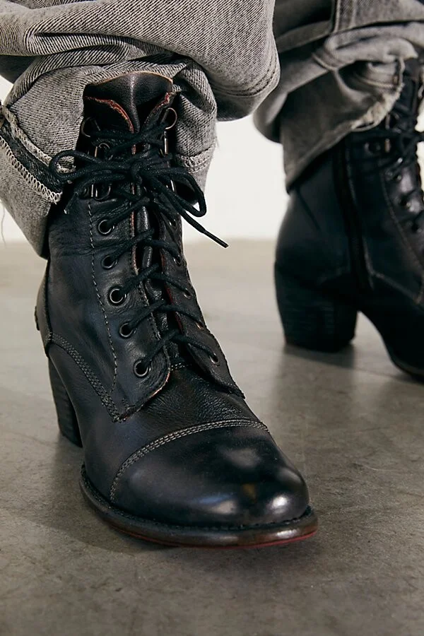Brooklyn Lace Up Ankle Boots - Image 2