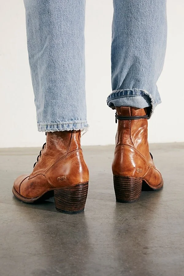 Brooklyn Lace Up Ankle Boots - Image 3
