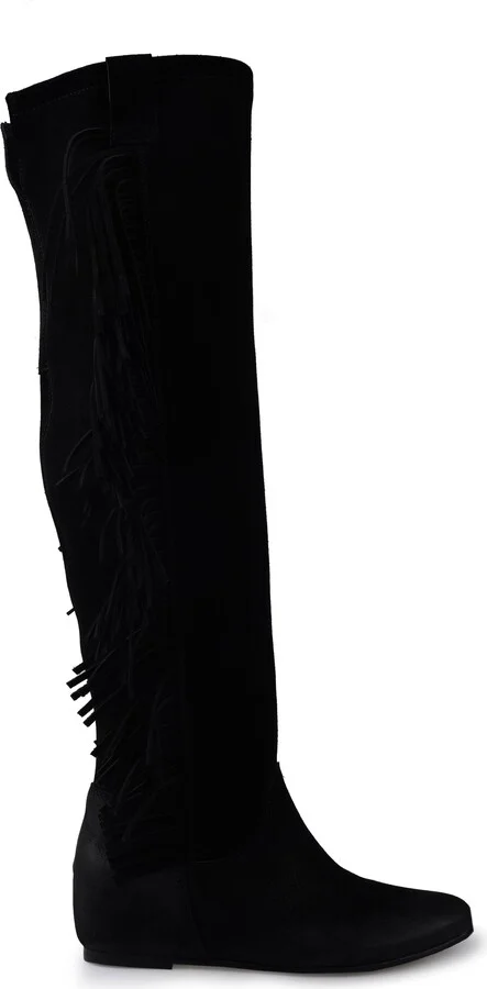 Brooklynne Knee High Wedge Boot - Image 9