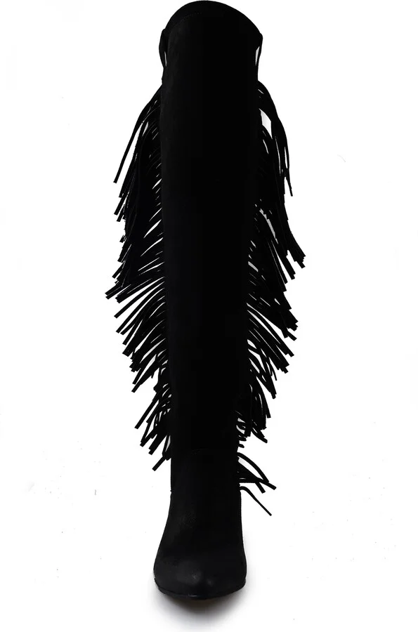 Brooklynne Knee High Wedge Boot - Image 10