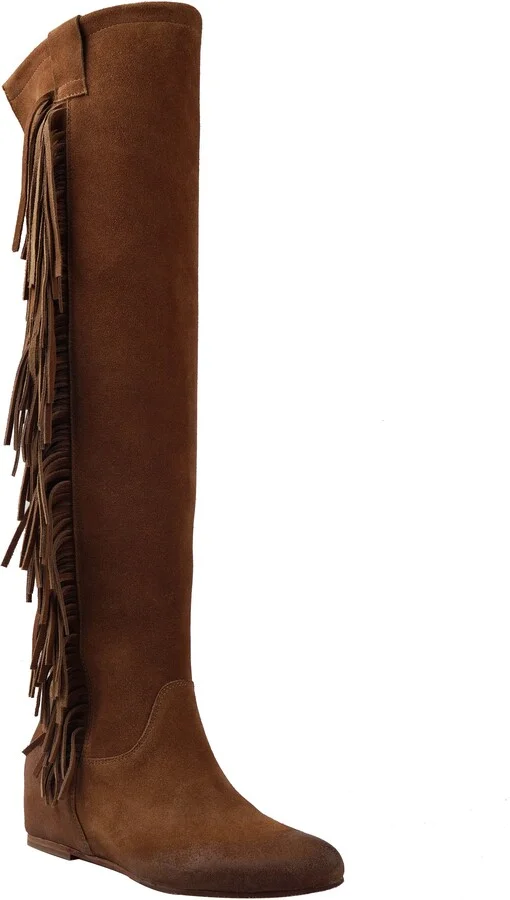 Brooklynne Knee High Wedge Boot