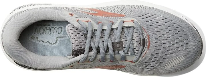 Brooks Addiction GTS 15 Men's Shoes Grey/Ebony/Chili Oil : 7 B - Narrow, Textile/Synthetic - Image 2