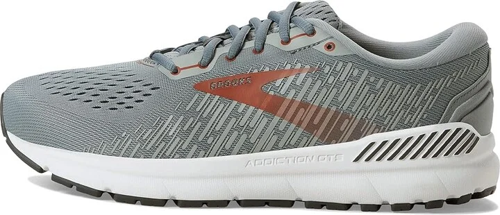 Brooks Addiction GTS 15 Men's Shoes Grey/Ebony/Chili Oil : 7 B - Narrow, Textile/Synthetic - Image 6