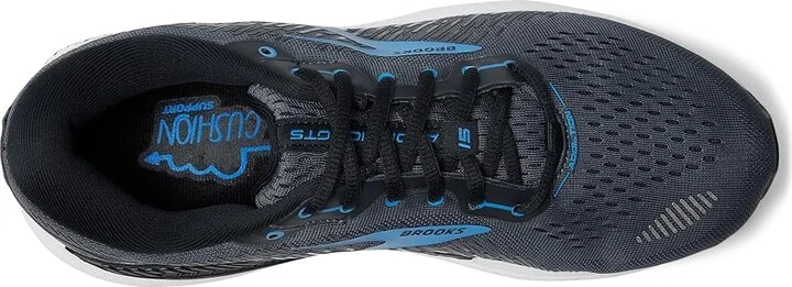 Brooks Addiction GTS 15 Men's Shoes India Ink/Black/Blue : 7 B - Narrow, Textile/Synthetic - Image 2