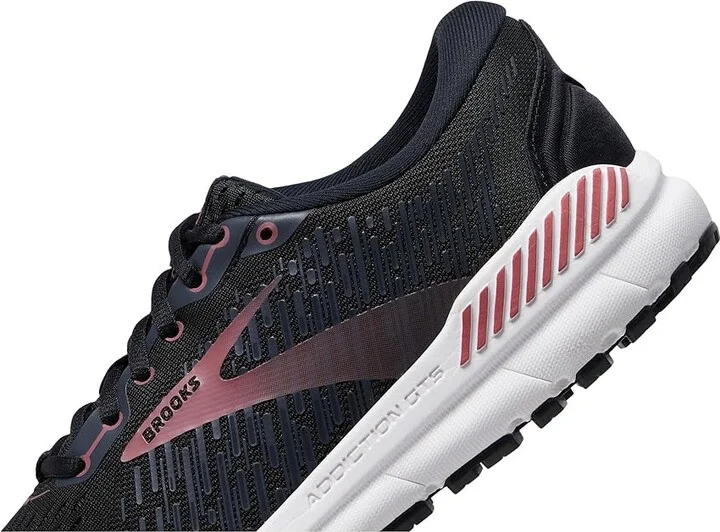 Brooks Addiction GTS 15 Women's Shoes Black/Ebony/Mauvewood : 5 2A - Narrow, Textile/Synthetic - Image 4
