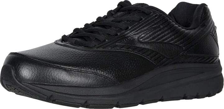 Brooks Addiction Walker 2 Men's Walking Shoes Black/Black : 7 D - Medium, Leather - Image 2