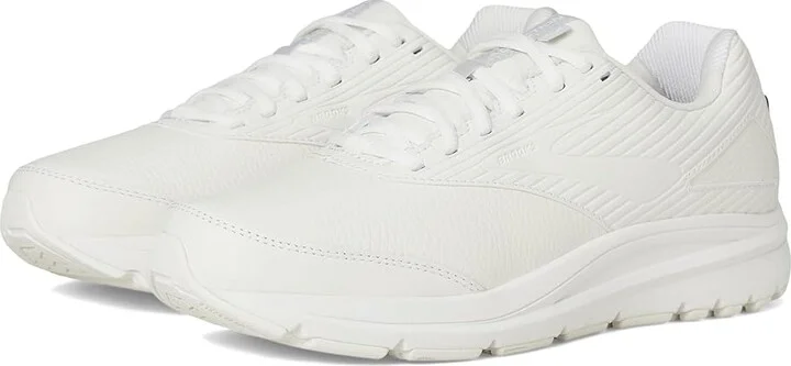 Brooks Addiction Walker 2 Men's Walking Shoes White/White : 7 D - Medium, Leather