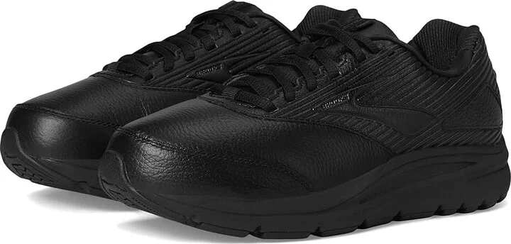 Brooks Addiction Walker 2 Women's Walking Shoes Black/Black : 5 2A, Leather