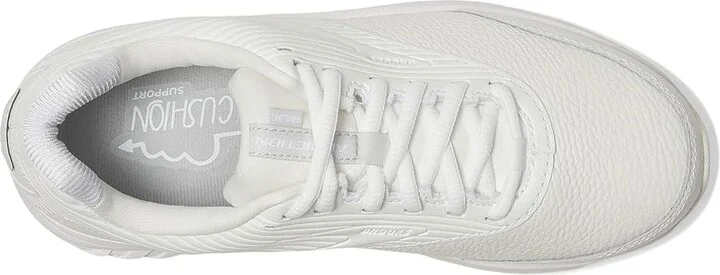 Brooks Addiction Walker 2 Women's Walking Shoes White/White : 5 2A, Leather - Image 3