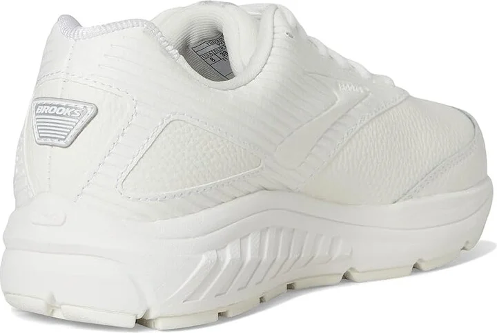 Brooks Addiction Walker 2 Women's Walking Shoes White/White : 5 2A, Leather - Image 5