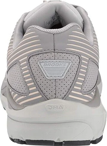 Brooks Addiction Walker Suede Women's Walking Shoes Alloy/Oyster/Peach : 5 D - Wide, Synthetic/Suede - Image 5