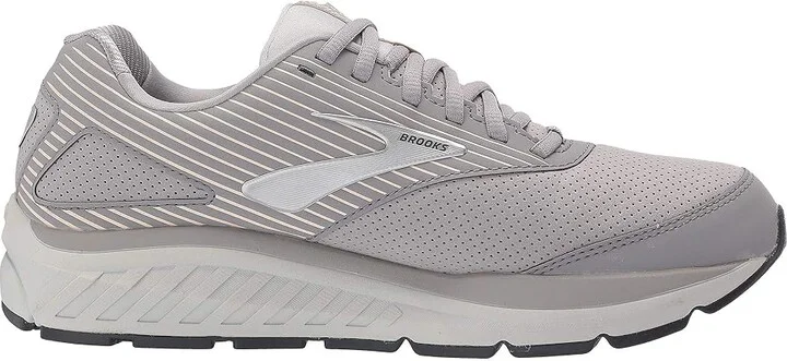 Brooks Addiction Walker Suede Women's Walking Shoes Alloy/Oyster/Peach : 5 D - Wide, Synthetic/Suede - Image 8