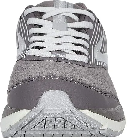 Brooks Addiction Walker Suede Women's Walking Shoes Shark/Alloy/Oyster : 5 D - Wide, Synthetic/Suede - Image 6