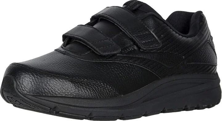 Brooks Addictiontm Walker V-Strap 2 Men's Walking Shoes Black/Black : 8 D - Medium, Leather - Image 2