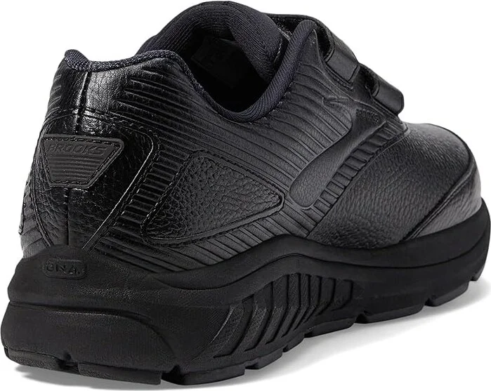 Brooks Addictiontm Walker V-Strap 2 Men's Walking Shoes Black/Black : 8 D - Medium, Leather - Image 5