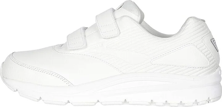 Brooks Addictiontm Walker V-Strap 2 Men's Walking Shoes White/White : 7.5 D - Medium, Leather - Image 7