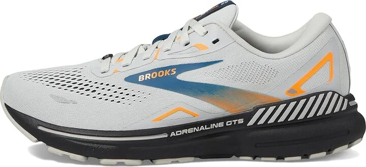 Brooks Adrenaline GTS 23 GTX Men's Running Shoes Oyster Mushroom/Orange/Blue : 11 D - Medium, Synthetic - Image 5