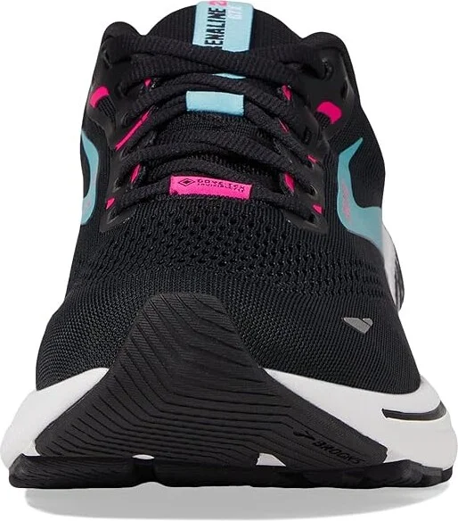 Brooks Adrenaline GTS 23 GTX Women's Running Shoes Black/Knockout Pink/Aqua : 9.5 B - Medium - Image 3
