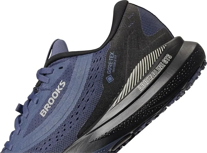 Brooks Adrenaline GTS 24 GTX(r) Women's Running Shoes Black/Nightshadow/Coconut : 5.5 B - Medium, Textile - Image 7