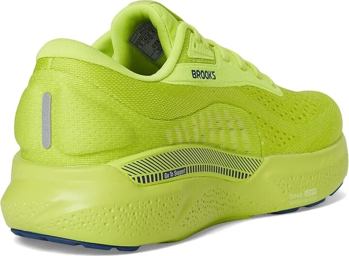 Brooks Adrenaline GTS 24 Men's Running Shoes Acid Lime/Sunny Lime/Navy : 12.5 D - Medium - Image 4