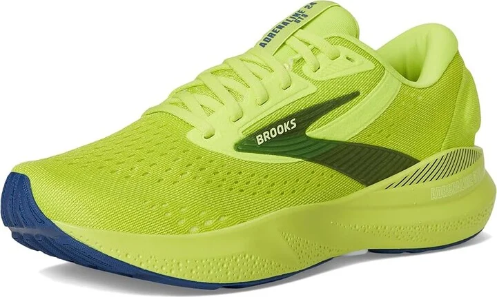 Brooks Adrenaline GTS 24 Men's Running Shoes Acid Lime/Sunny Lime/Navy : 12.5 D - Medium - Image 5