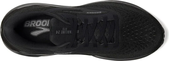 Brooks Adrenaline GTS 24 Men's Running Shoes Black/Black/Ebony : 11.5 EE - Wide - Image 2