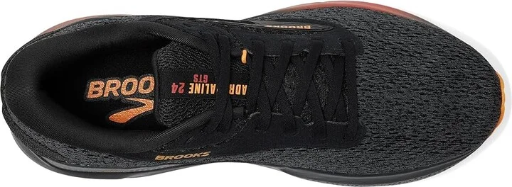 Brooks Adrenaline GTS 24 Men's Running Shoes Black/Ebony/Burnt Sienna : 9.5 D - Medium - Image 2