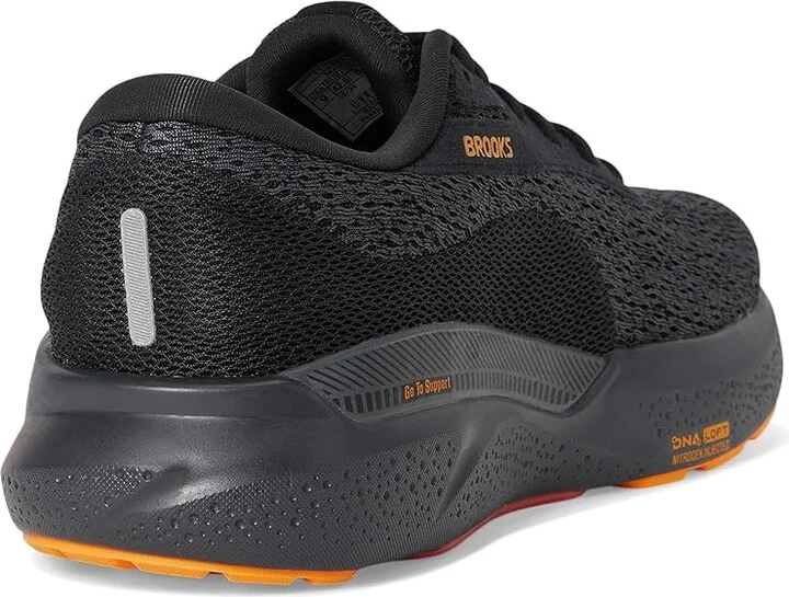 Brooks Adrenaline GTS 24 Men's Running Shoes Black/Ebony/Burnt Sienna : 9.5 D - Medium - Image 4